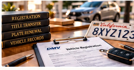 车辆注册与 DMV 文件